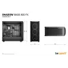 Caixa de PC be quiet! Shadow Base 800 FX Midi Tower preto
