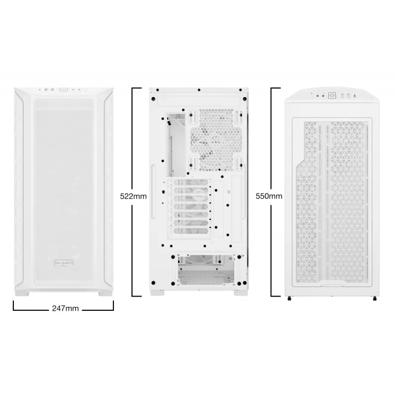 be quiet Shadow Base 800 FX branco Midi Tower