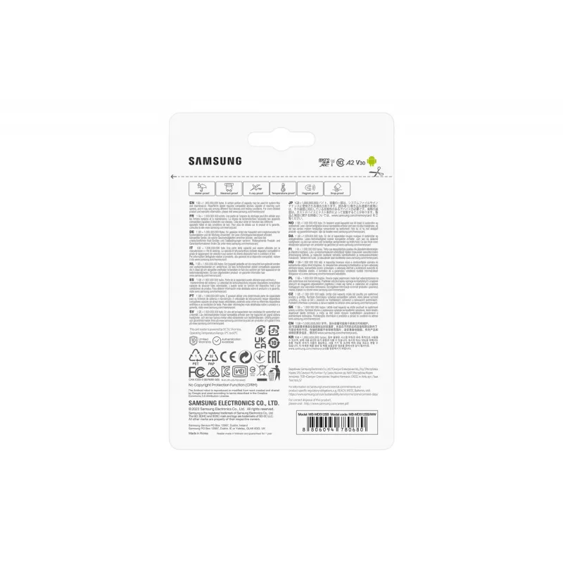Samsung MB-MD512S 512 GB MicroSDXC UHS-I Classe 10