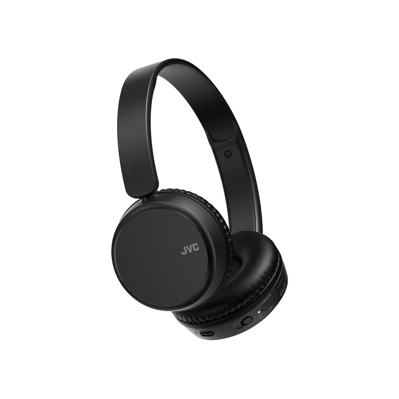 Auscultadores JVC Deep Bass Bluetooth On-Ear Preto, Sem fios, Chamadas/Música, 20 - 20000 Hz, 157 g, Headset, Preto