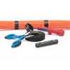 Fita adesiva de velcro DIGITUS, 20 mm de largura para cablagem estruturada rolo de 10 m, cor preto