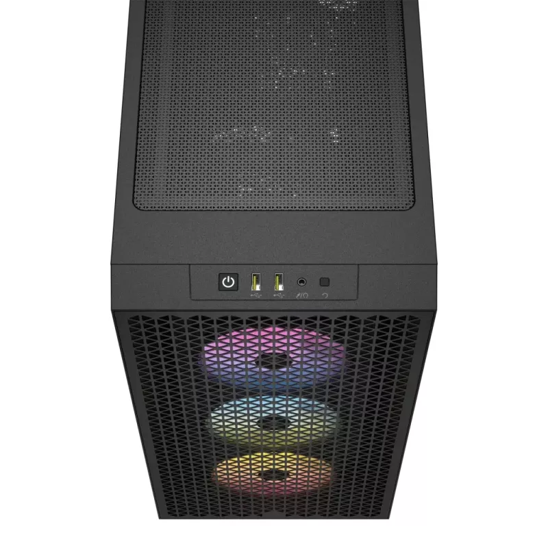 Caixa de PC mid-tower CORSAIR - 3000d RGB Airflow - Preto