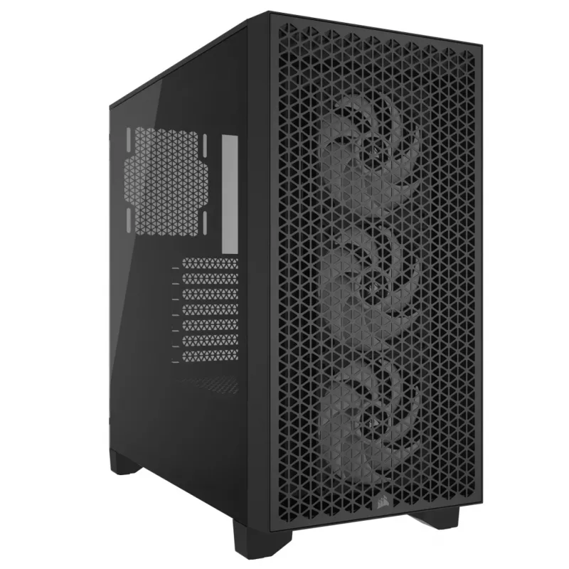 Caixa de PC mid-tower CORSAIR - 3000d RGB Airflow - Preto