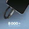 Cabo de extensão Axagon BUCM32-CF05AB SPEED+ USB-C USB 20Gbps 0,5 m