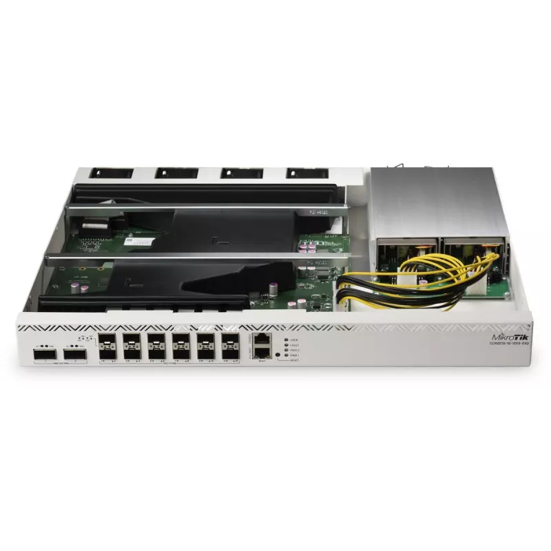 Router com fios Mikrotik CCR2216-1G-12XS-2XQ Gigabit Ethernet 2000 MHz Prateado