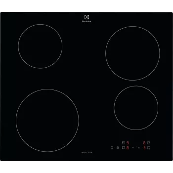 Placa de indução por zonas Electrolux Serie 300 LIB60420CK preta de encastrar 59 cm 4 zonas