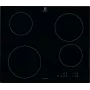 Placa de indução por zonas Electrolux Serie 300 LIB60420CK preta de encastrar 59 cm 4 zonas