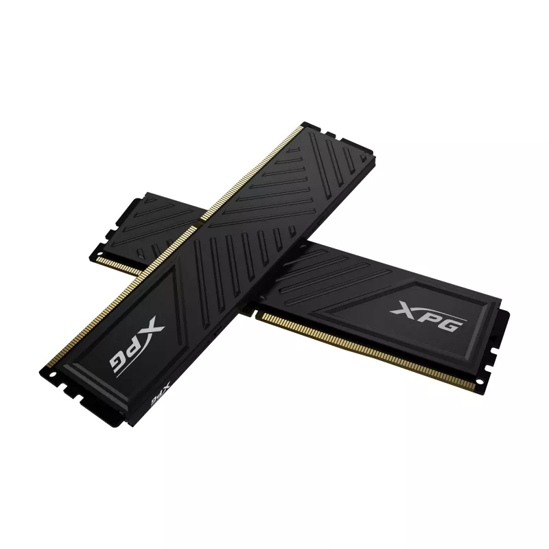 DIMM 32 GB DDR4-3200 (2x 16 GB) Dual-Kit, memória RAM preta, AX4U320016G16A-DTBKD35, XPG Gammix D35, INTEL XMP