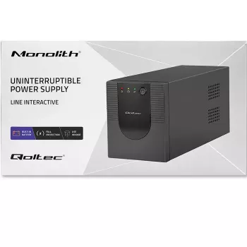 UPS Qoltec 53777 Line-Interactive 2 kVA 1200 W 4 tomadas AC