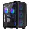 Caixa de PC ENDORFY Arx 500 ARGB ATX preta — vidro temperado, ARGB, ATX, GPU máx. 350 mm, altura do dissipador da CPU 179 mm, 7 slots de expansão