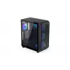 Caixa de PC ENDORFY Arx 500 ARGB ATX preta — vidro temperado, ARGB, ATX, GPU máx. 350 mm, altura do dissipador da CPU 179 mm, 7 slots de expansão