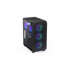Caixa de PC ENDORFY Arx 500 ARGB ATX preta — vidro temperado, ARGB, ATX, GPU máx. 350 mm, altura do dissipador da CPU 179 mm, 7 slots de expansão