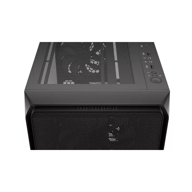 Caixa de PC ENDORFY Arx 500 ARGB ATX preta — vidro temperado, ARGB, ATX, GPU máx. 350 mm, altura do dissipador da CPU 179 mm, 7 slots de expansão