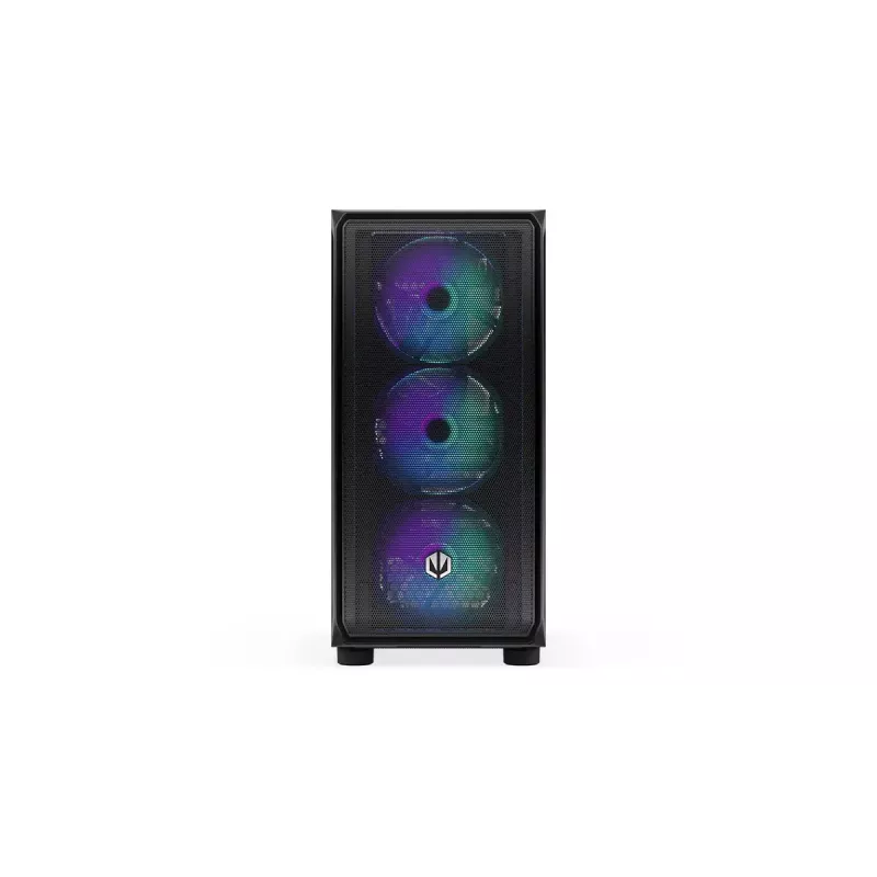 Caixa de PC ENDORFY Arx 500 ARGB ATX preta — vidro temperado, ARGB, ATX, GPU máx. 350 mm, altura do dissipador da CPU 179 mm, 7 slots de expansão