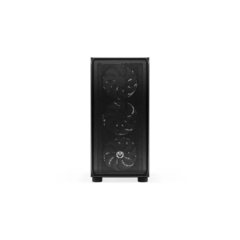 Caixa de PC ENDORFY Arx 500 ARGB ATX preta — vidro temperado, ARGB, ATX, GPU máx. 350 mm, altura do dissipador da CPU 179 mm, 7 slots de expansão
