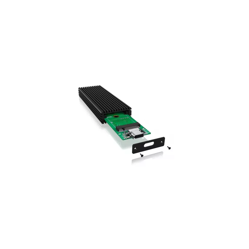 Caixa para SSD ICY BOX IB-1816M-C31 preta U.2