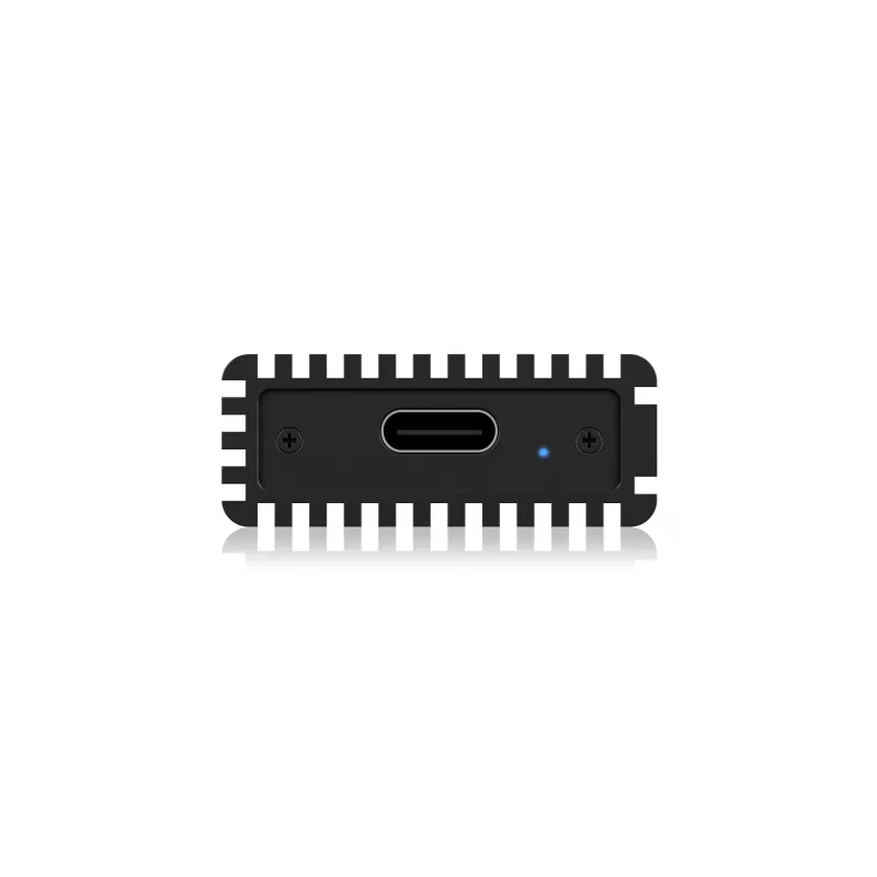 Caixa para SSD ICY BOX IB-1816M-C31 preta U.2