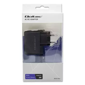 Fonte de alimentação Qoltec 52403 interior 9W preto 220-240V