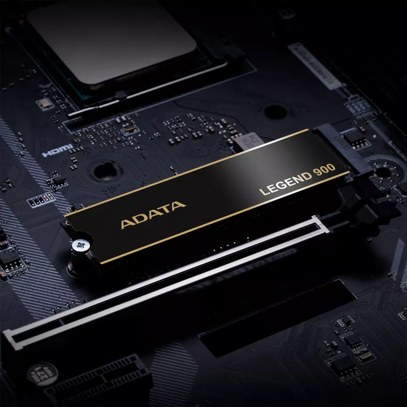 SSD M.2 2280 ADATA LEGEND 900 512 GB PCIe 4.0 NVMe 7000/5400 MB/s, TBW 1200, encriptação de hardware AES