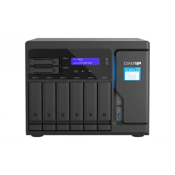 QNAP TS-855X SAN Torre Intel Atom® C5125 8 GB DDR4 0 TB QNAP QTS preto