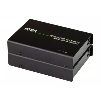 Extensor HDMI ATEN através de 1 cabo CAT5e/6 (100 m), 4Kx2K, cascateável 3 vezes / HDBaseT