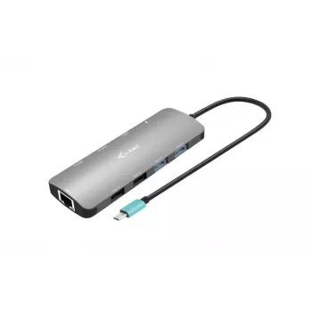 Docking station i-tec USB-C Metal Nano 2x Display + Power Delivery 100 W