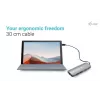 Docking station i-tec USB-C Metal Nano 2x Display + Power Delivery 100 W