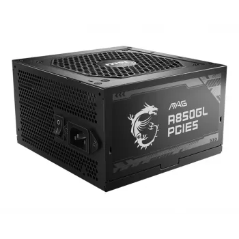 Fonte de alimentação MSI MAG A850GL PCIE5 850 W 20+4 pin ATX ATX preto