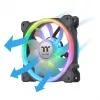 Ventoinha Thermaltake SWAFAN 12 RGB 12 cm preto 500–2000 RPM