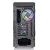 Thermaltake Ceres 500 TG ARGB caixa de PC Midi Tower, E-ATX, vidro temperado, 3 ventoinhas ARGB de 140 mm frontais, USB-C, preta
