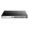 Comutador de rede D-Link DGS-3130-30PS/E Gerido L3 Gigabit Ethernet (10/100/1000) Power over Ethernet (PoE) cinzento