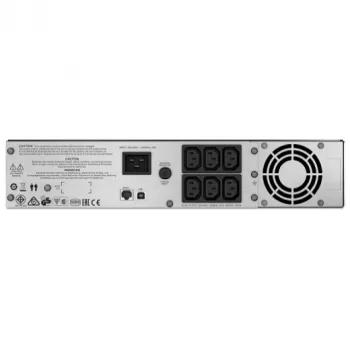 APC Smart-UPS C, Line-Interactive, 2000VA, Rackmount 2U, 230V, 6x tomadas IEC C13, comunicação USB e série, AVR, LCD gráfico