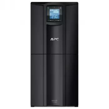 APC Smart-UPS C, Line Interactive, 3kVA, Torre, 230V, 8x tomadas IEC C13+1x IEC C19, comunicação USB e série, AVR, LCD gráfico