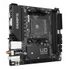 Placa-mãe GIGABYTE A520I AC - Suporta CPUs AMD Ryzen 5000 Series AM4, VRM digital de 6 fases, até 5300MHz DDR4 (OC), 1xPCIe 3.0 M.2, WLAN, GbE LAN, USB 3.2 Gen1