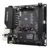 Placa-mãe GIGABYTE A520I AC - Suporta CPUs AMD Ryzen 5000 Series AM4, VRM digital de 6 fases, até 5300MHz DDR4 (OC), 1xPCIe 3.0 M.2, WLAN, GbE LAN, USB 3.2 Gen1