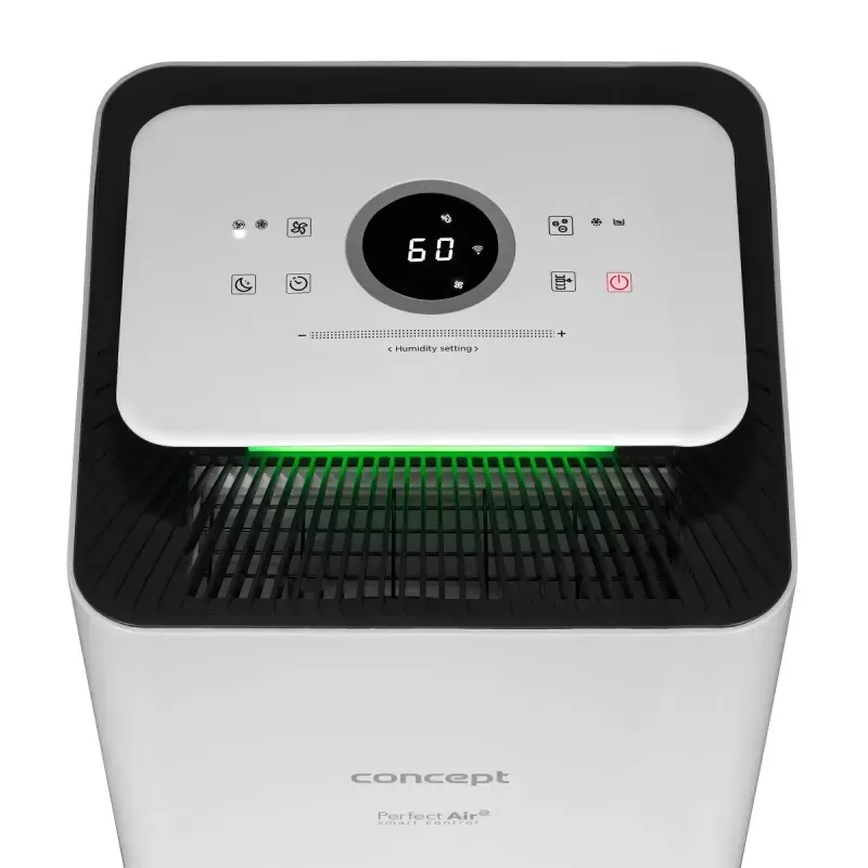 Desumidificador Concept Solution OV2220 — depósito de 3,5 l, 2 velocidades, 320 W, 45 dB, branco