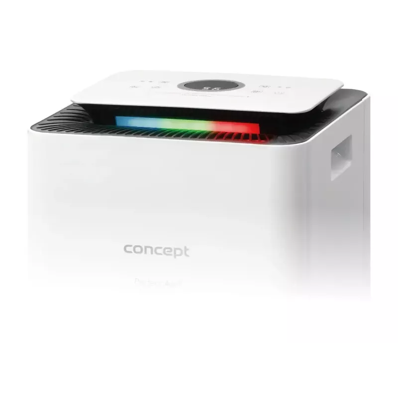 Desumidificador Concept Solution OV2220 — depósito de 3,5 l, 2 velocidades, 320 W, 45 dB, branco