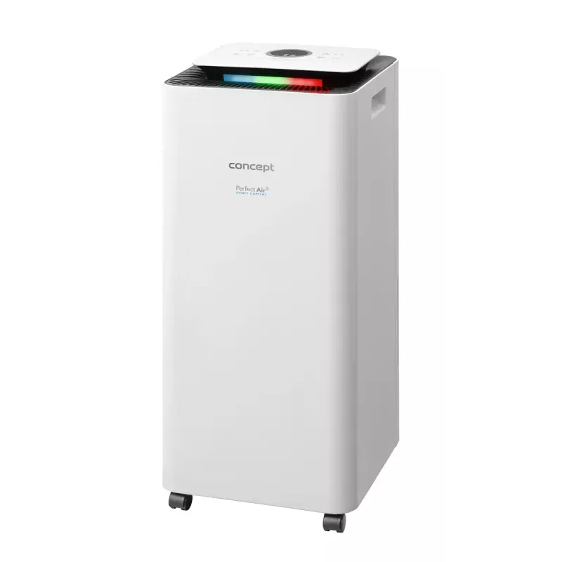 Desumidificador Concept Solution OV2220 — depósito de 3,5 l, 2 velocidades, 320 W, 45 dB, branco