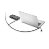 Cabo de segurança Kensington Universal 3-in-1 Keyed com Twin Lockheads