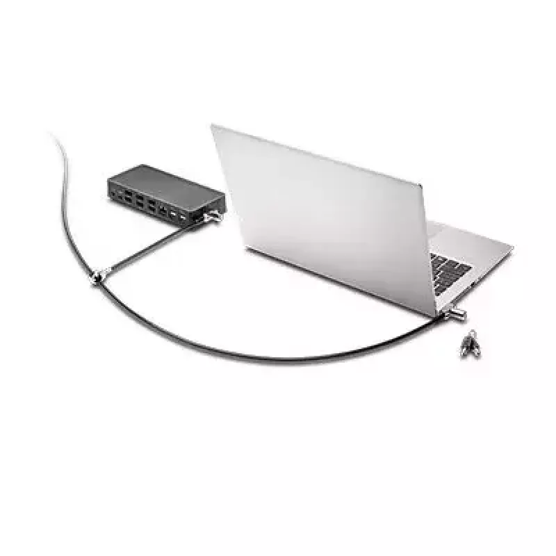 Cabo de segurança Kensington Universal 3-in-1 Keyed com Twin Lockheads