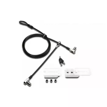 Cabo de segurança Kensington Universal 3-in-1 Keyed com Twin Lockheads