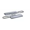 Docking station ergonómica i-tec USB-C em metal 3x 4K com Power Delivery 100 W + carregador universal 100 W