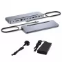 Docking station ergonómica i-tec USB-C em metal 3x 4K com Power Delivery 100 W + carregador universal 100 W