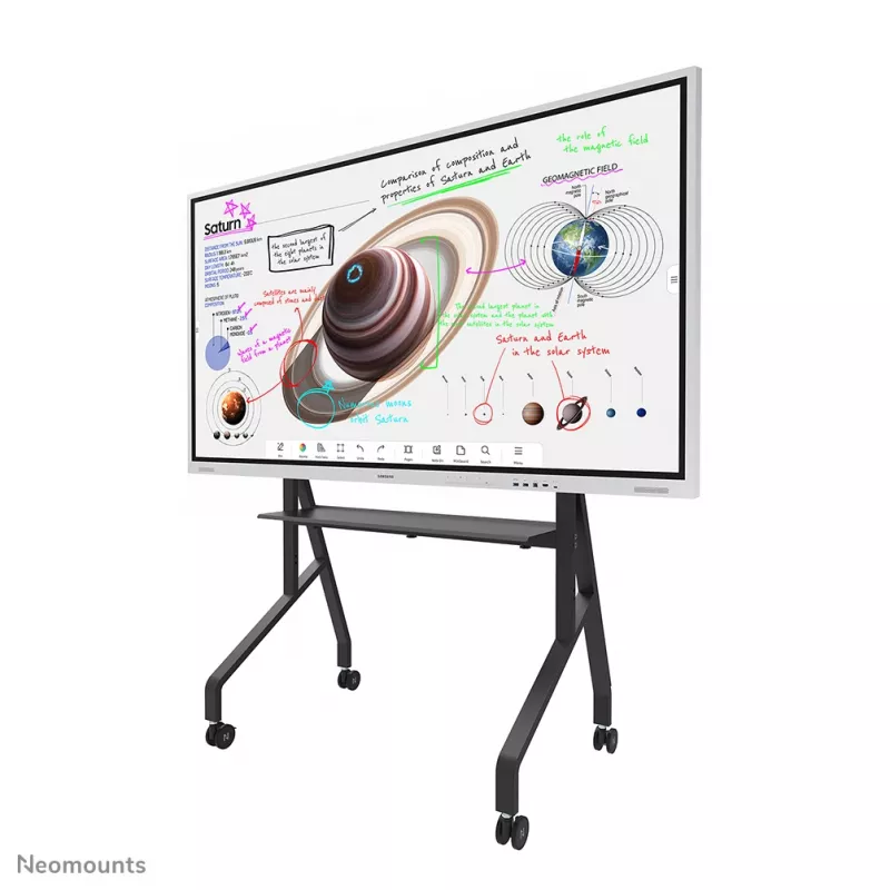 Suporte de TV móvel Neomounts FL50-525BL1 55-86 polegadas - instalação rápida - TÜV