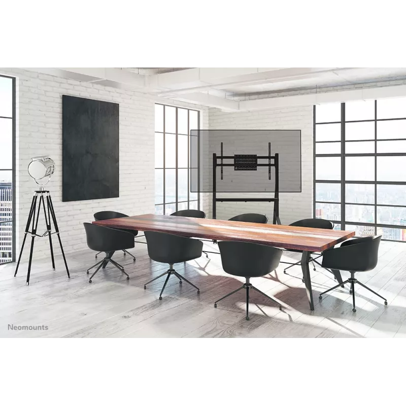 Suporte de TV móvel Neomounts FL50-525BL1 55-86 polegadas - instalação rápida - TÜV