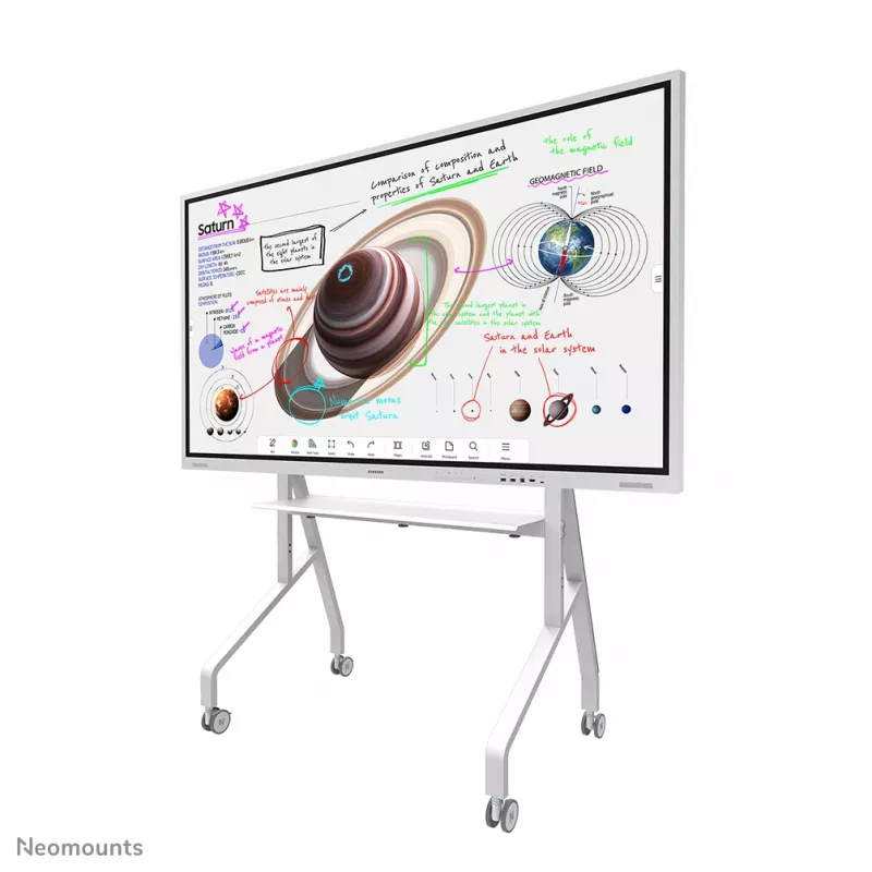 Suporte de TV móvel Neomounts FL50-525WH1 55-86 polegadas - montagem rápida - TÜV