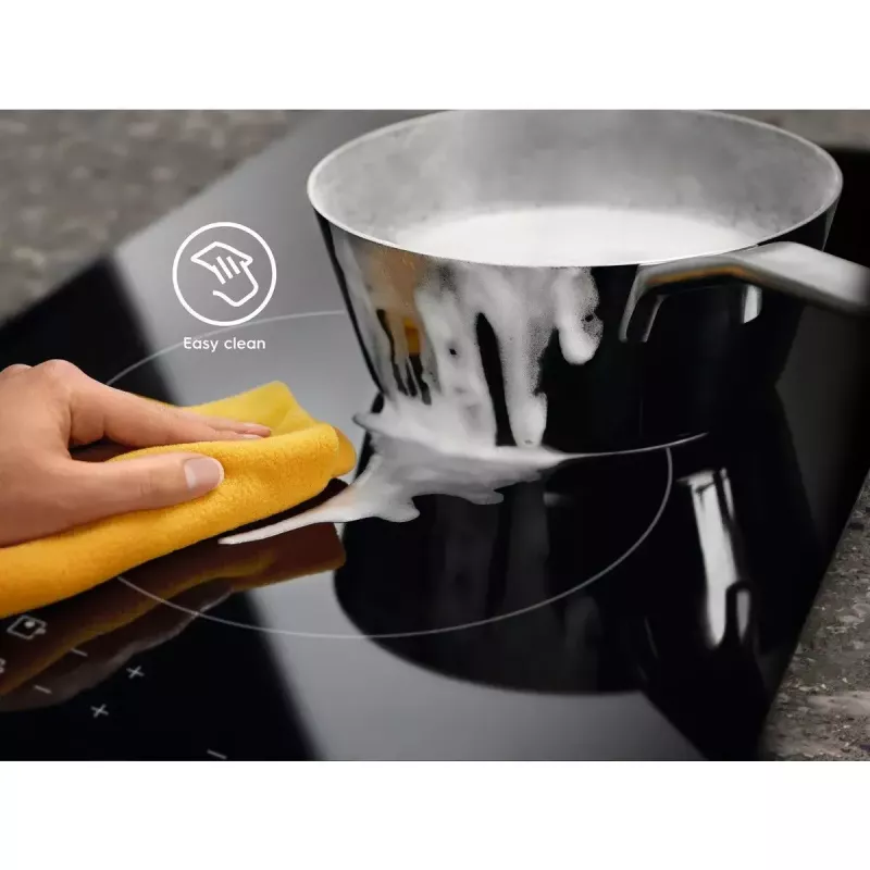 Placa de indução Electrolux LIT30230C — 2 zonas de encastre, 29 cm de largura, preto, controlo tátil, zonas de 210/145 mm