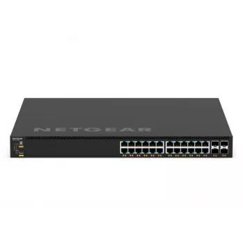 NETGEAR GSM4328-100AJS Managed L3 Gigabit Ethernet (10/100/1000) Power over Ethernet (PoE) 1U preto