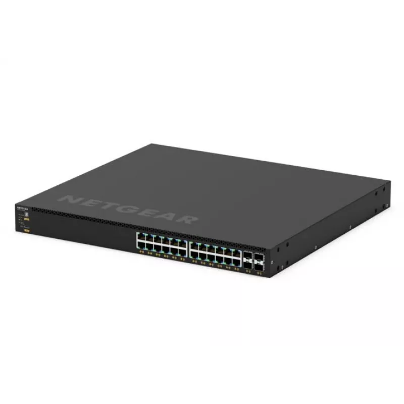 NETGEAR GSM4328-100AJS Managed L3 Gigabit Ethernet (10/100/1000) Power over Ethernet (PoE) 1U preto