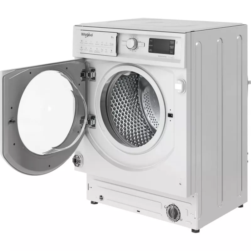 Whirlpool BI WMWG 81485 PL máquina de lavar roupa de encastrar, carga frontal, 8 kg, 14 programas, classe energética B, branca